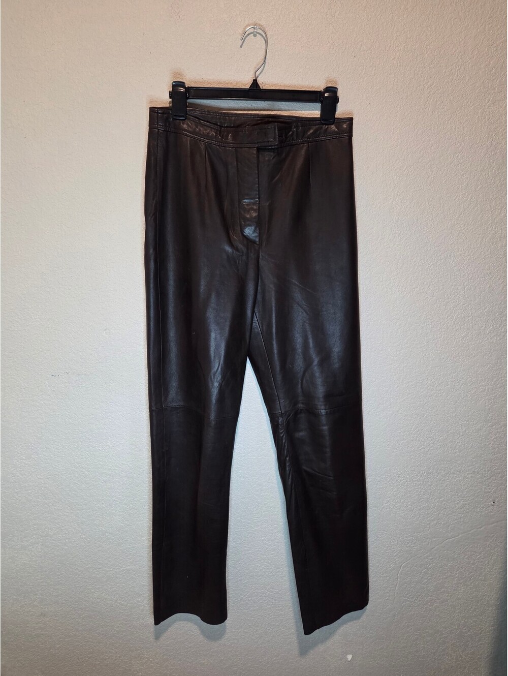 Siena Studio Women's Brown Leather Pants Size 10